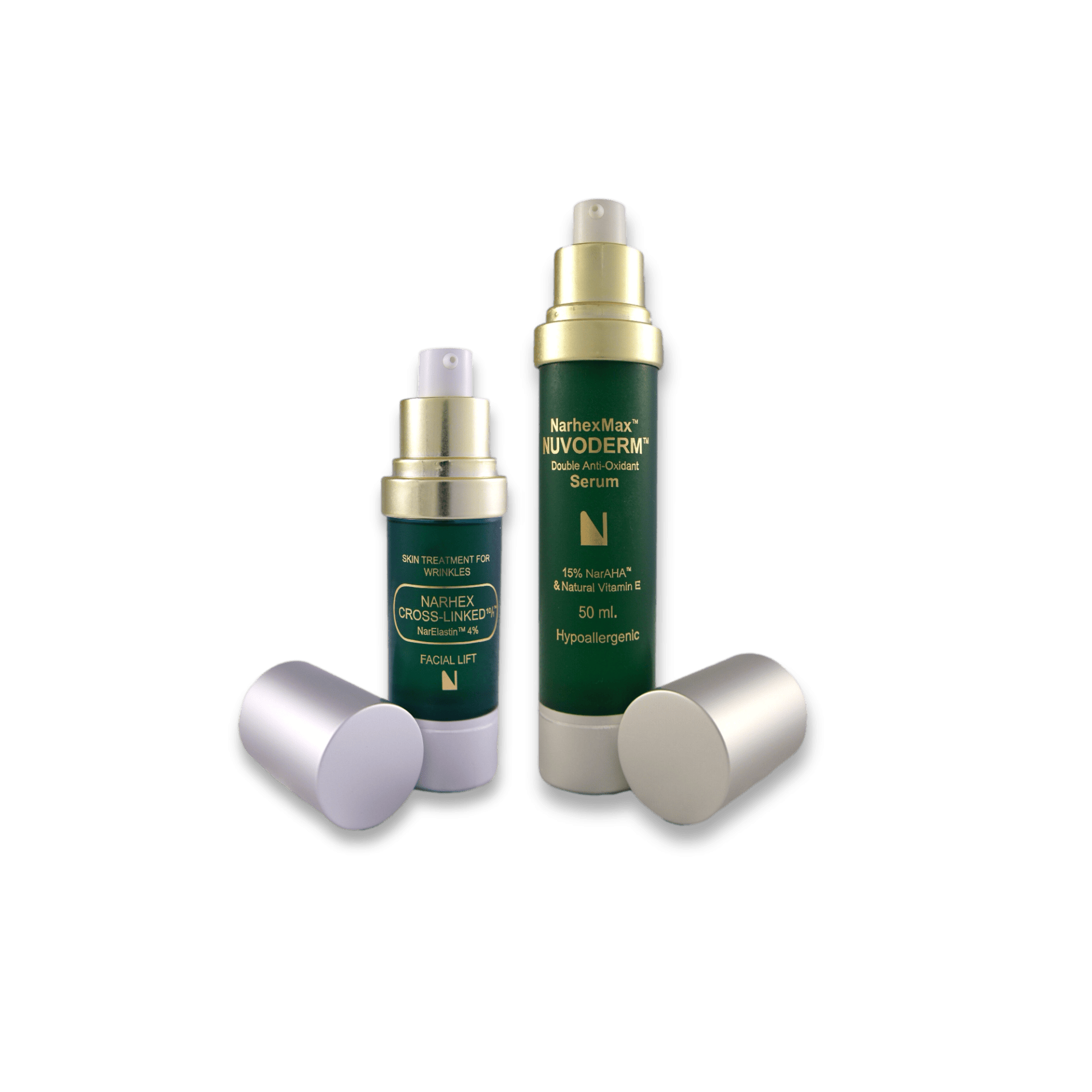 Bundle 1: Facial Lift - Eye Serum 4% NarElastin™+ COLLAGEN 30 ml + Nuvoderm™ 50 ml
